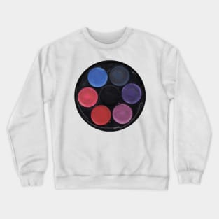 Watercolor wheel Crewneck Sweatshirt